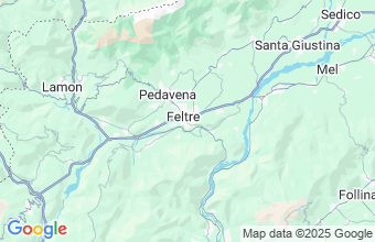 Map of Feltre