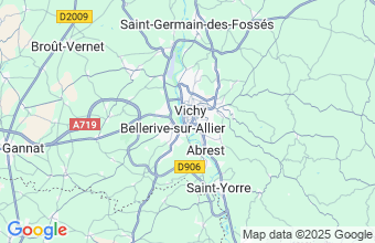 Map of Vichy