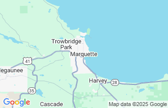 Map of Marquette