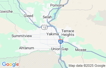 Map of Yakima
