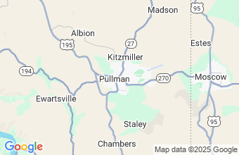Map of Pullman