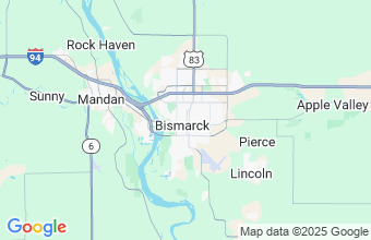 Map of Bismarck