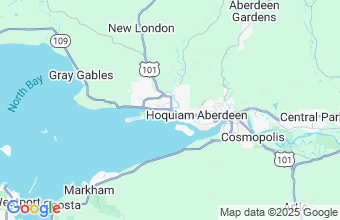 Map of Hoquiam