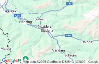 Map of Bludenz