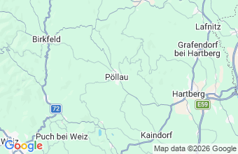 Map of Poellau bei Hartberg