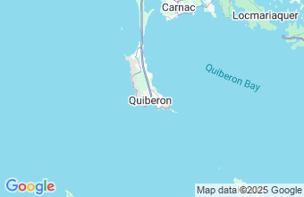 Map of Quiberon