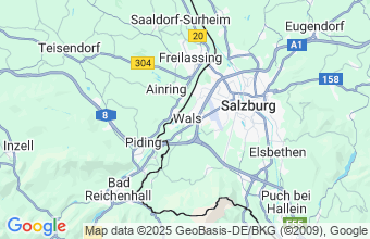 Map of Wals Siezenheim