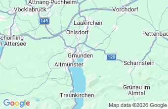 Map of Gmunden