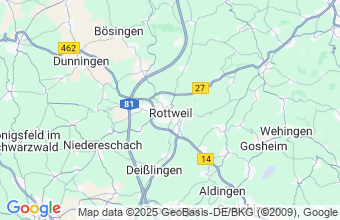 Map of Rottweil