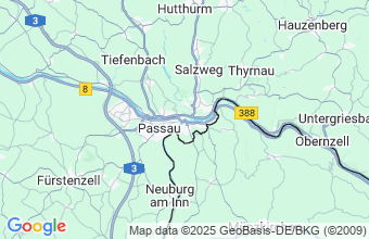 Map of Passau
