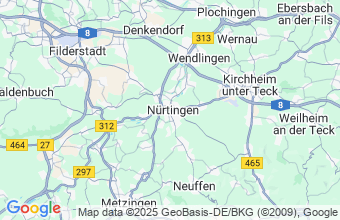 Map of Nürtingen