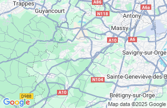 Map of LES ULIS CEDEX