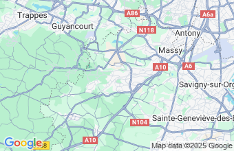 Map of Bures Sur Yvette