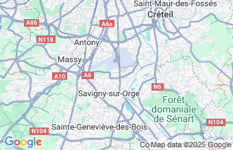 Map of Paray Vieille Poste