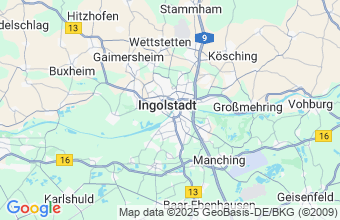Map of Ingolstadt