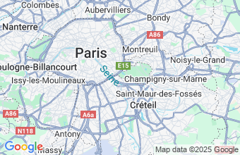 Map of Charenton-Le-Pont