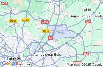 Map of Roissy-En-France