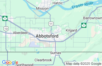 Map of Abbotsford