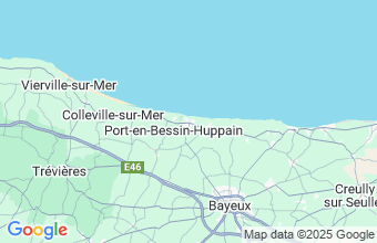 Map of Port En Bessin