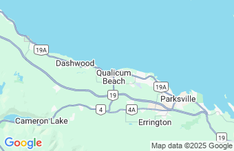 Map of Qualicum Beach
