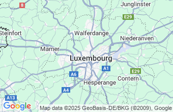 Map of Luxembourg