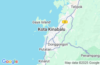Map of Kota Kinabalu