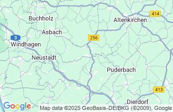 Map of Oberlahr