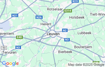 Map of Leuven
