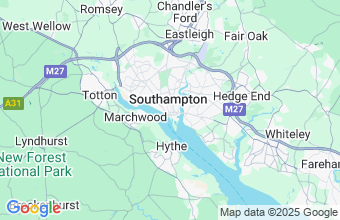 Map of Southampton