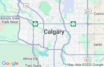 Map of Calgary