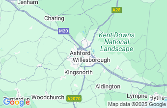 Map of Ashford