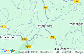 Map of Winterberg Neuastenberg