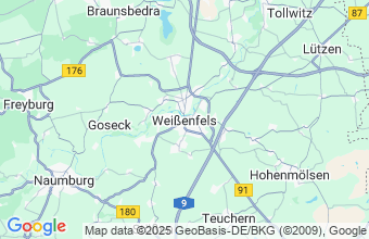 Map of Weissenfels