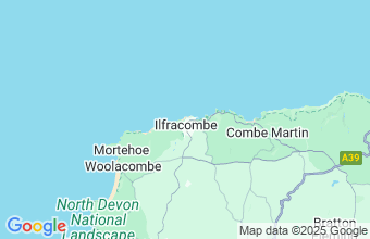 Map of Ilfracombe