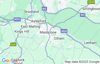 Map of Maidstone
