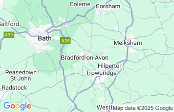 Map of Bradford On Avon