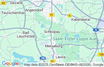 Map of Schkopau