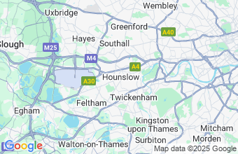Map of Hounslow