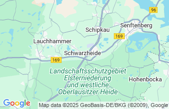 Map of Schwarzheide