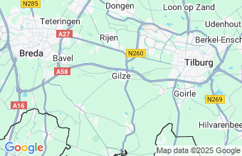 Map of Gilze En Rijen