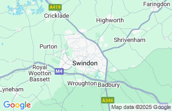Map of Swindon
