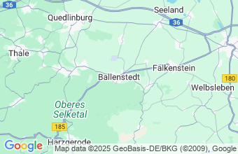 Map of Ballenstedt
