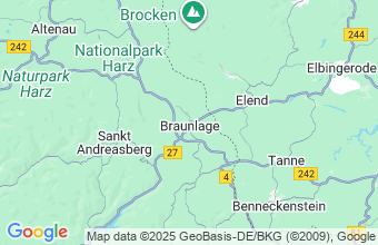 Map of Braunlage