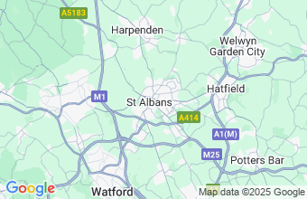 Map of St Albans