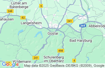 Map of Goslar