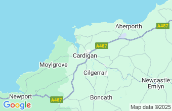 Map of Cardigan