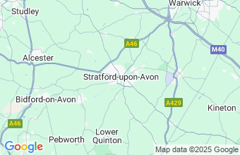 Map of STRATFORD