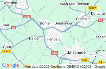 Map of Hengelo