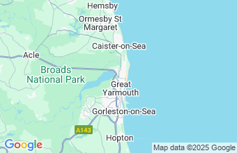 Map of Great Yarmouth
