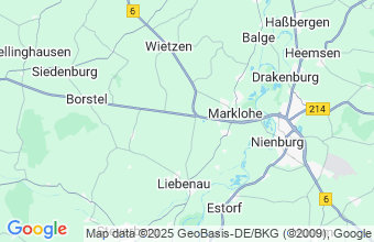 Map of Nienburg